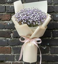 Букет цветов из:  Гипсофила #REPLACE_PRED# Курдюковской
