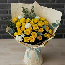 Букет цветов из:  Розы в Курдюковской