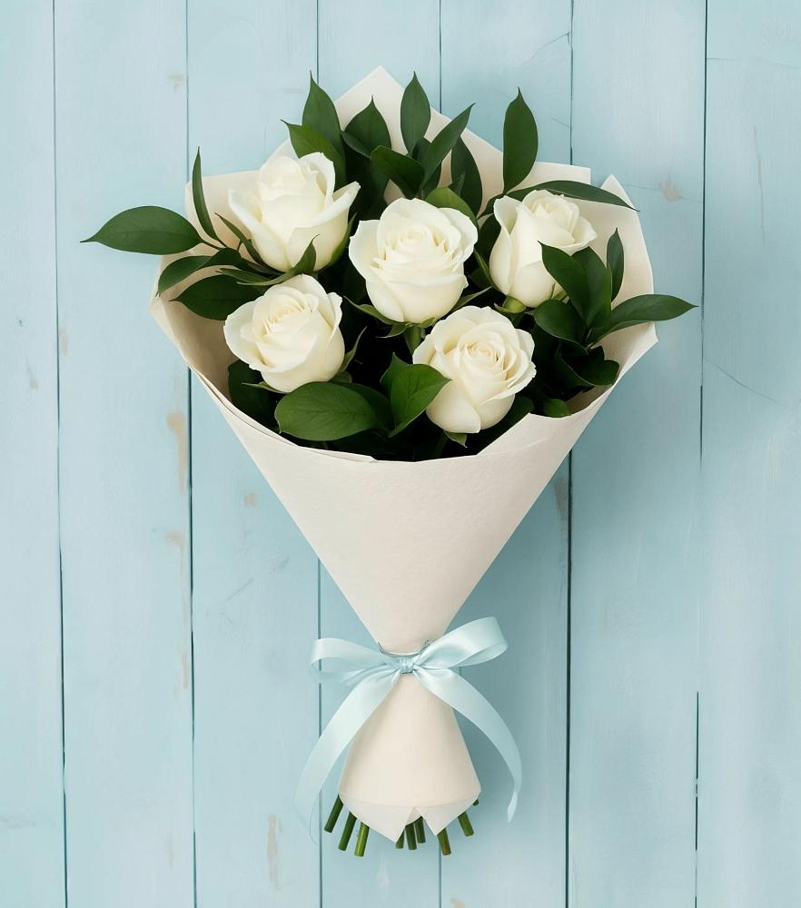 Букет цветов из: Розы в Курдюковской