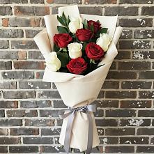 Букет цветов из:  Розы в Курдюковской