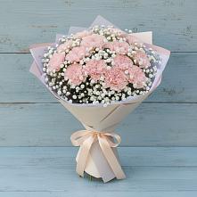 Букет цветов из:  Гвоздики в Курдюковской