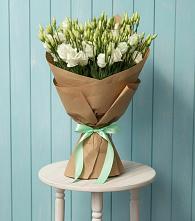 Букет цветов из:  Лизиантусы #REPLACE_PRED# Курдюковской