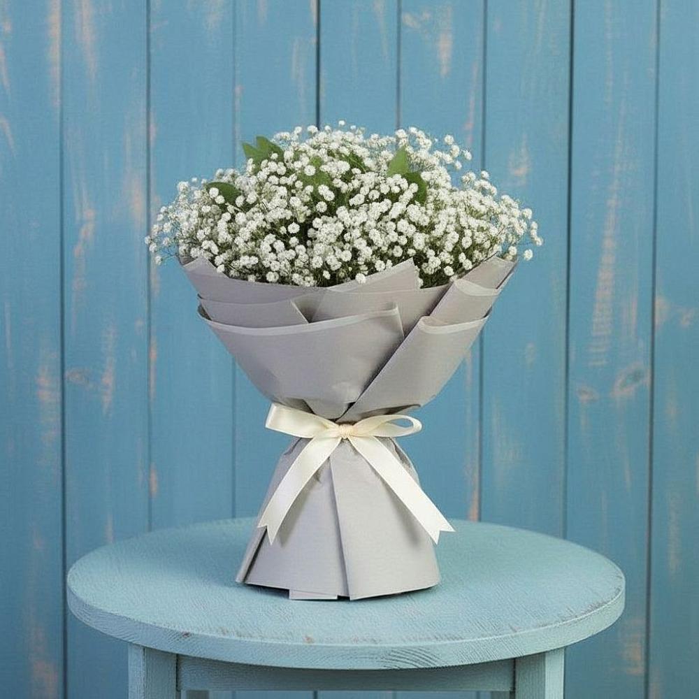 Букет цветов из: Гипсофила в Курдюковской