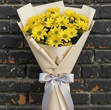 Букет цветов из:  Хризантемы в Курдюковской