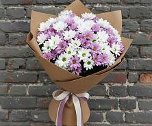 Букет цветов из:  Хризантемы в Курдюковской