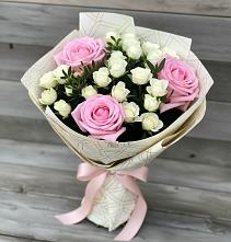 Букет цветов из:  Розы #REPLACE_PRED# Курдюковской