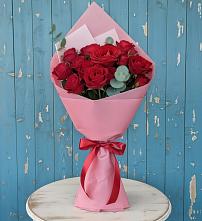 Букет цветов из:  Розы в Курдюковской