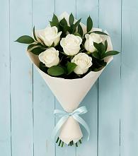 Букет цветов из:  Розы в Курдюковской