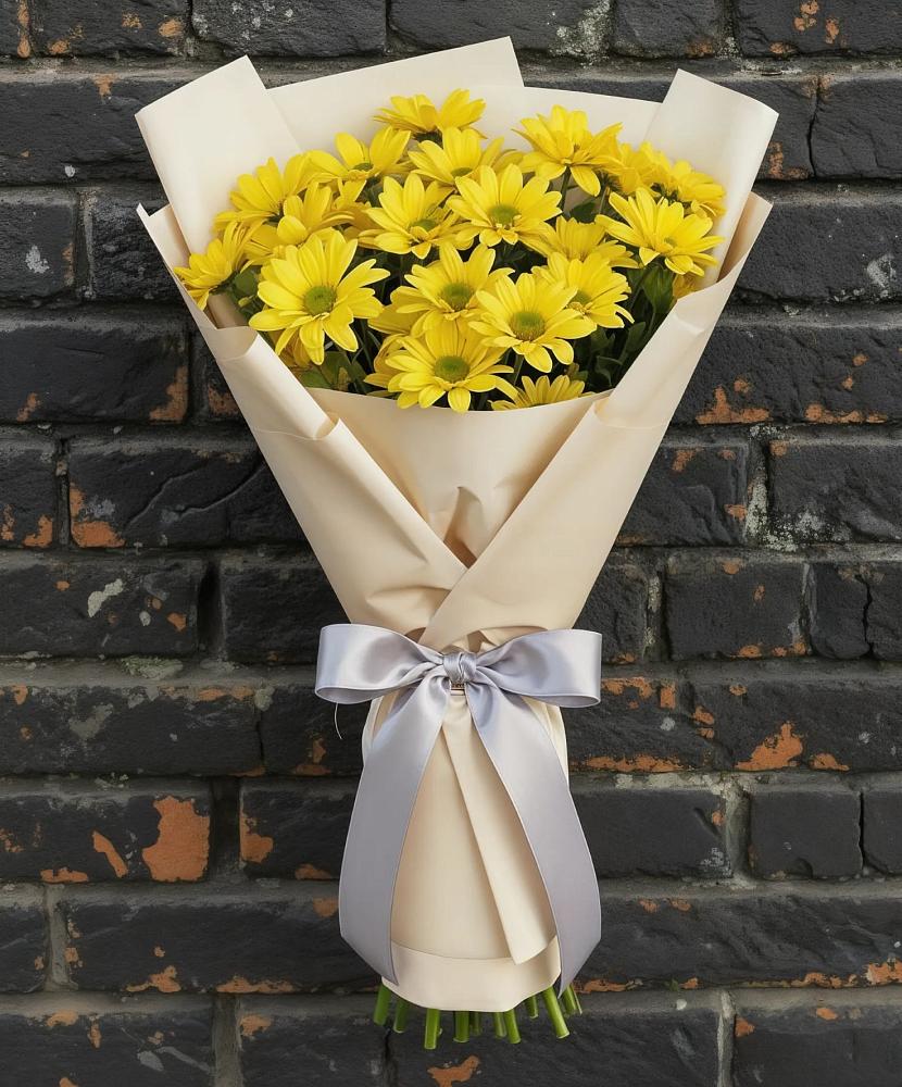 Букет цветов из: Хризантемы в Курдюковской