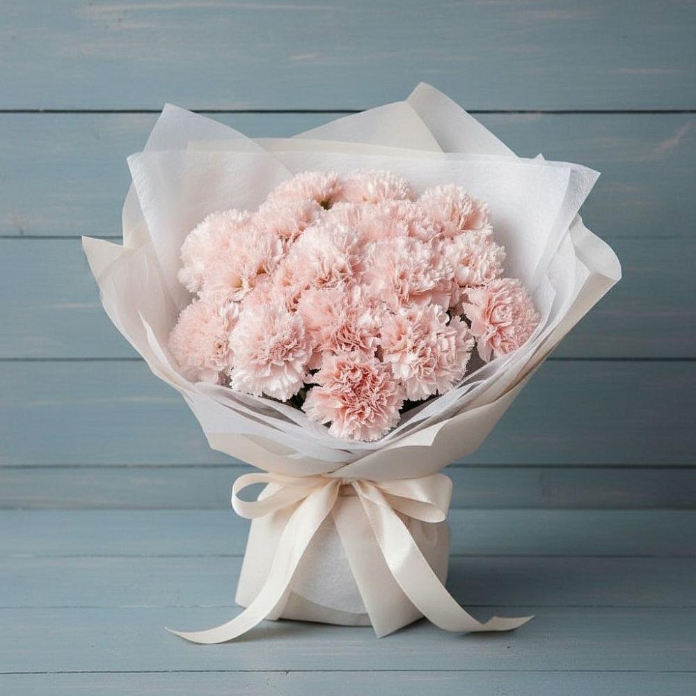 Букет цветов из: Гвоздики в Курдюковской