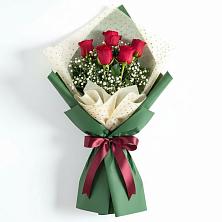 Букет цветов из:  Розы в Курдюковской
