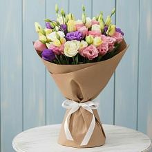 Букет цветов из:  Лизиантусы #REPLACE_PRED# Курдюковской