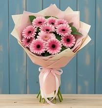 Букет цветов из:  Герберы в Курдюковской