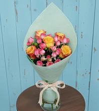 Букет цветов из:  Розы в Курдюковской